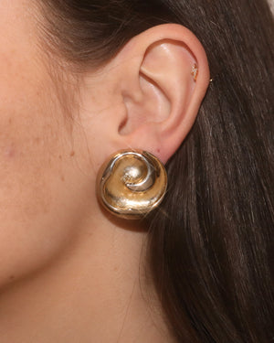 Boucles d'oreilles spirale