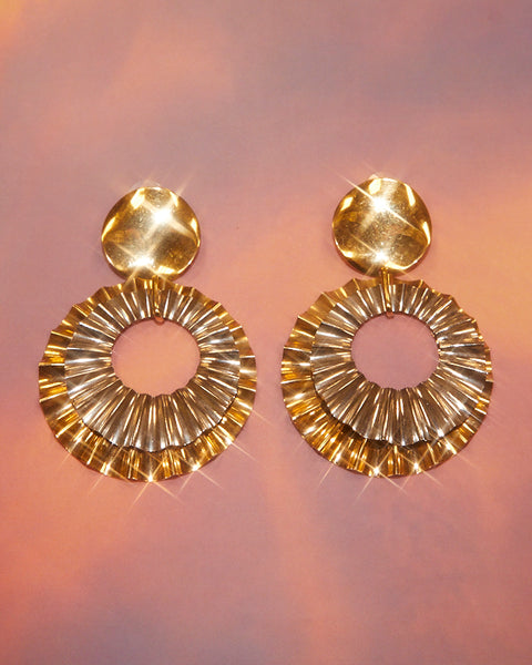 Boucles d'oreilles rondes à louer