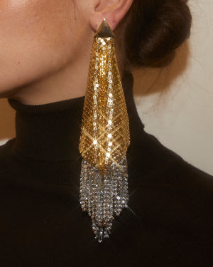 Boucles d'oreilles maille XXL à louer