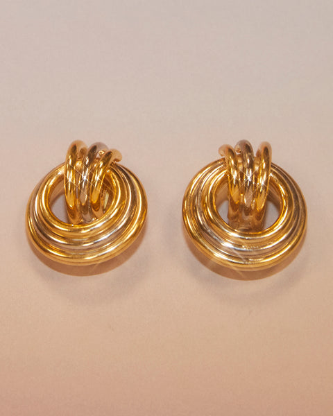 Boucles d'oreilles graphiques