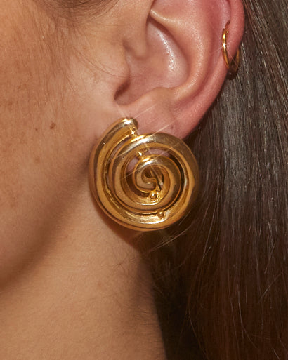 Boucles d'oreilles éventail