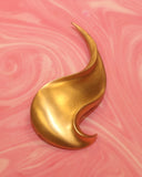 Broche virgule mate
