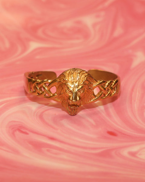 Bracelet tête de lion