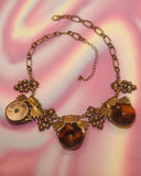 Collier motif en strass
