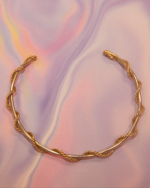 Choker rigide guirlande