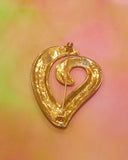 Broche Coeur Ajouré