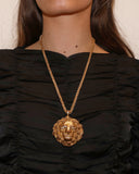 Collier pendentif lion