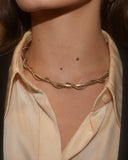 Choker rigide guirlande