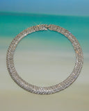Choker rigide strass