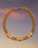 Collier maillons dorés