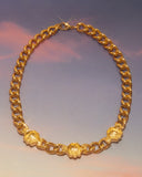 Collier maillons dorés