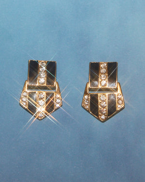 Boucles d'oreilles graphiques