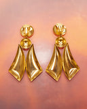 Boucles d'oreilles graphiques XXL