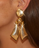 Boucles d'oreilles graphiques XXL