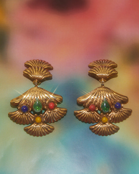 Boucles d'oreilles baroques