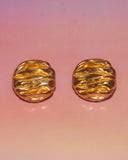 Boucles d'oreilles à reliefs