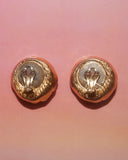 Boucles d'oreilles à reliefs