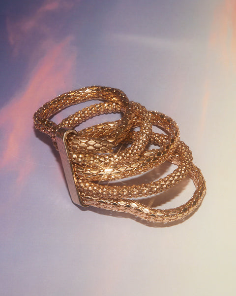 Bracelet Multi-rangs Serpent
