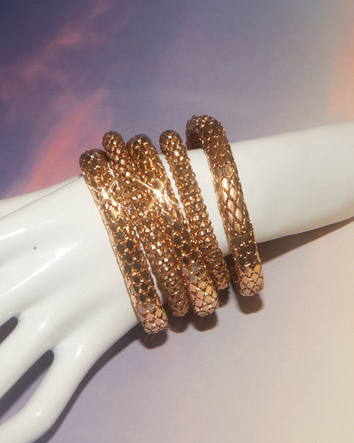 Bracelet Multi-rangs Serpent