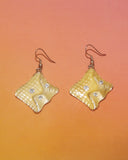 Boucles d'oreilles losanges