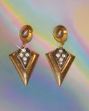 Boucles d'oreilles triangulaires