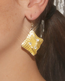 Boucles d'oreilles losanges