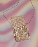 Collier pochette disco