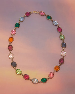 Collier multicolore