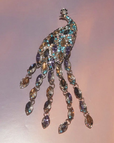 Broche Paon