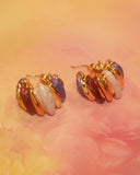Boucles d’oreilles accordéon