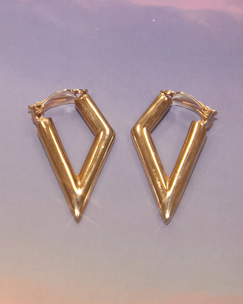Boucles d'oreilles Triangle