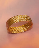 Bracelet rigide tressé