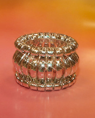 Bracelet XXL argenté