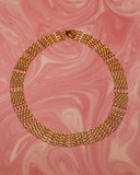 Collier maille ajourée