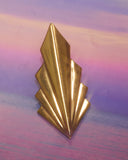Broche Scherrer dorée