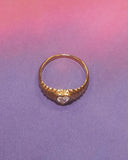 Bague Coeur strass