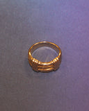 Bague Striée
