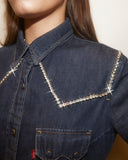 Chemise Denim & Strass #4