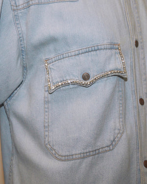 Chemise Denim & Strass #6