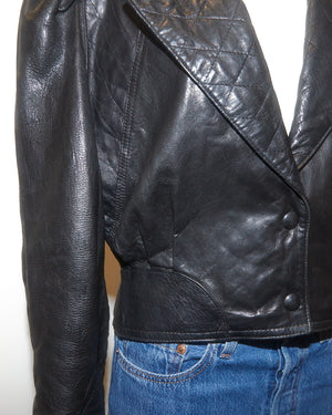 Veste en cuir