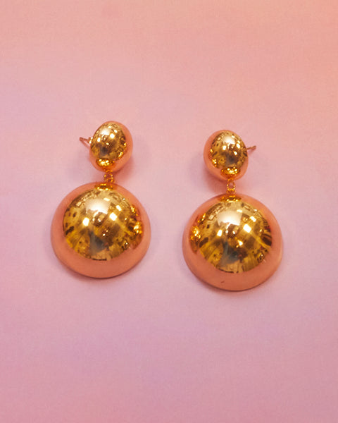 Boucles d'oreilles boules