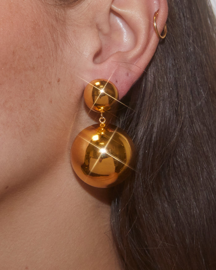 Boucles d'oreilles boules