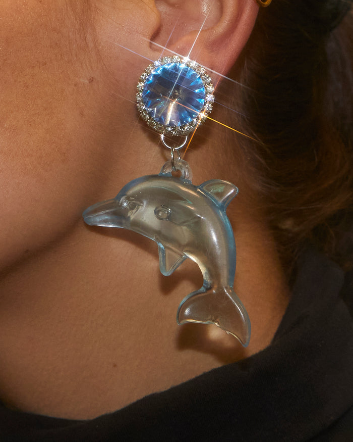 Boucles d'oreilles dauphins
