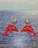 Boucles d'oreilles dauphins