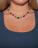 Collier multicolore