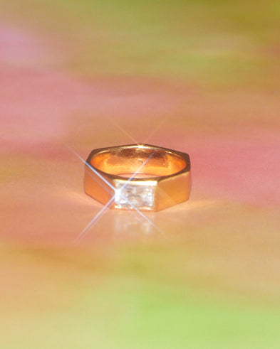Bague strass