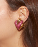 Boucles d'oreilles Framboise