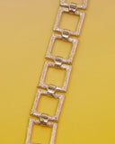 Bracelet maille carrée