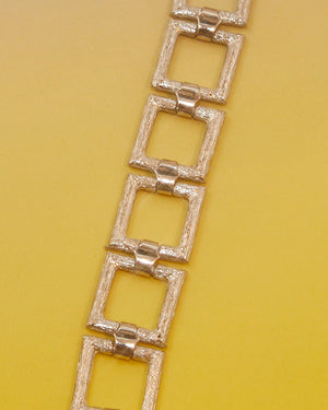 Bracelet maille carrée