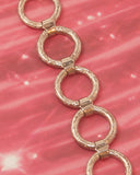 Bracelet maille ronde